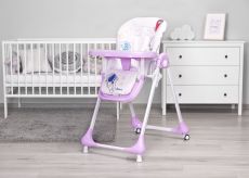 Дитячий стільчик для годування Caretero Luna Lavenda (5903076301857)